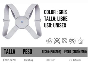 Corrector de Postura Vibración Inteligente