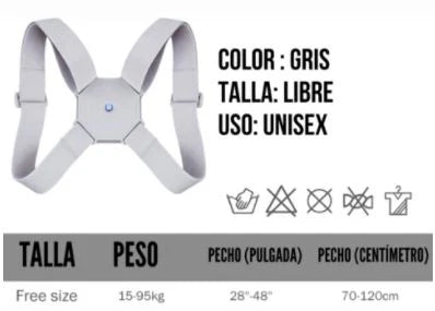 Corrector de Postura Vibración Inteligente